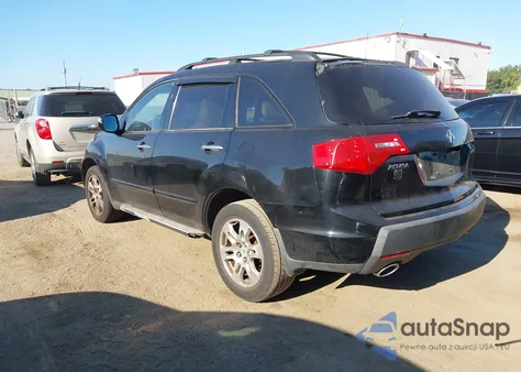 2009 Acura Mdx Technology Package z USA, uszkodzony, nr VIN 2HNYD28659H501237